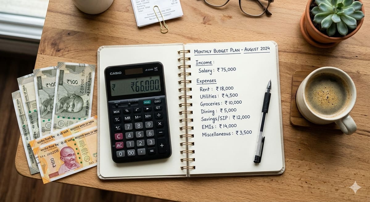 How to Plan Monthly Budget on ₹30000 Salary